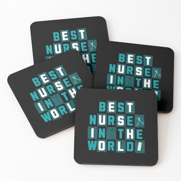 Item preview, Best Nurse in the World Caregiver Gift designed and sold by FeverVoid.
