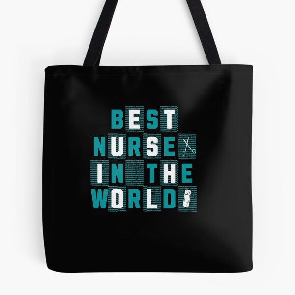 Item preview, Best Nurse in the World Caregiver Gift designed and sold by FeverVoid.