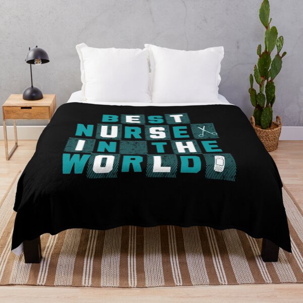 Item preview, Best Nurse in the World Caregiver Gift designed and sold by FeverVoid.
