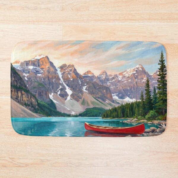 Item preview, Moraine Lake Banff National Park Canada designed and sold by RedPeaStudio.