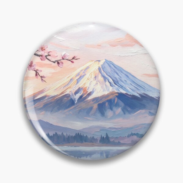 Item preview, Mount Fuji Cherry Blossom Sunrise designed and sold by RedPeaStudio.