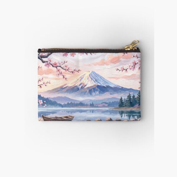 Item preview, Mount Fuji Cherry Blossom Sunrise designed and sold by RedPeaStudio.