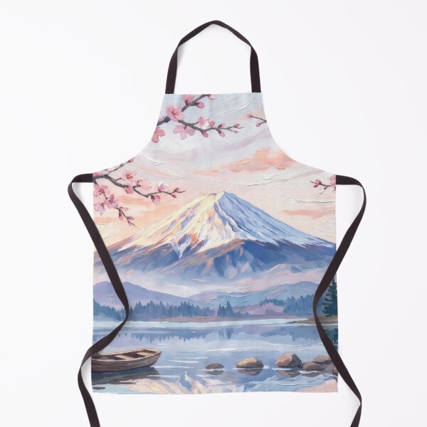 Item preview, Mount Fuji Cherry Blossom Sunrise designed and sold by RedPeaStudio.