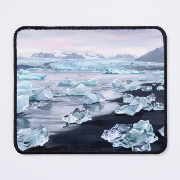 Item preview, Diamond Beach Iceland designed and sold by RedPeaStudio.