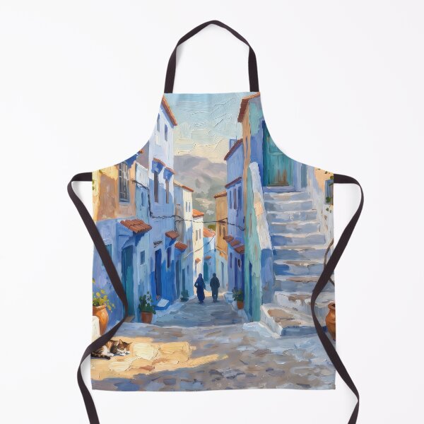Item preview, The Blue City of Chefchaouen Morocco designed and sold by RedPeaStudio.