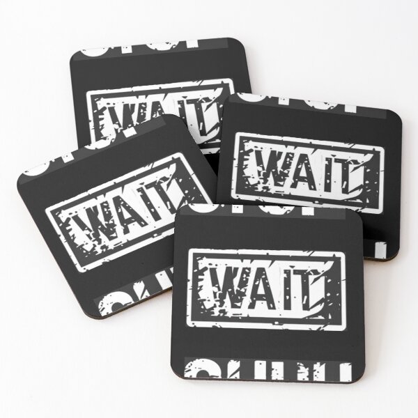 Item preview, Stop! Wait! OHHH! designed and sold by halibutgoatramb.