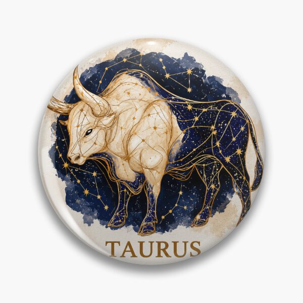 Item preview, Taurus Zodiac Bull Celestial Constellation designed and sold by MythicMood.