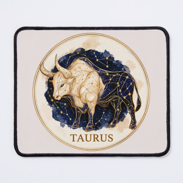 Item preview, Taurus Zodiac Bull Celestial Constellation designed and sold by MythicMood.