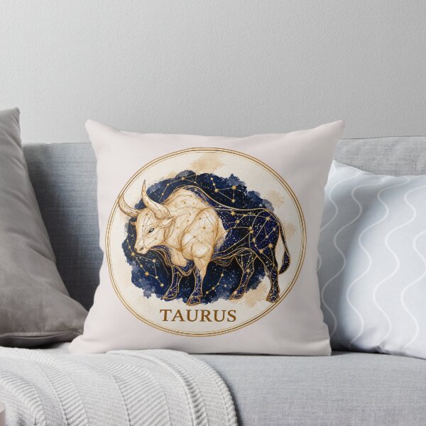 Item preview, Taurus Zodiac Bull Celestial Constellation designed and sold by MythicMood.
