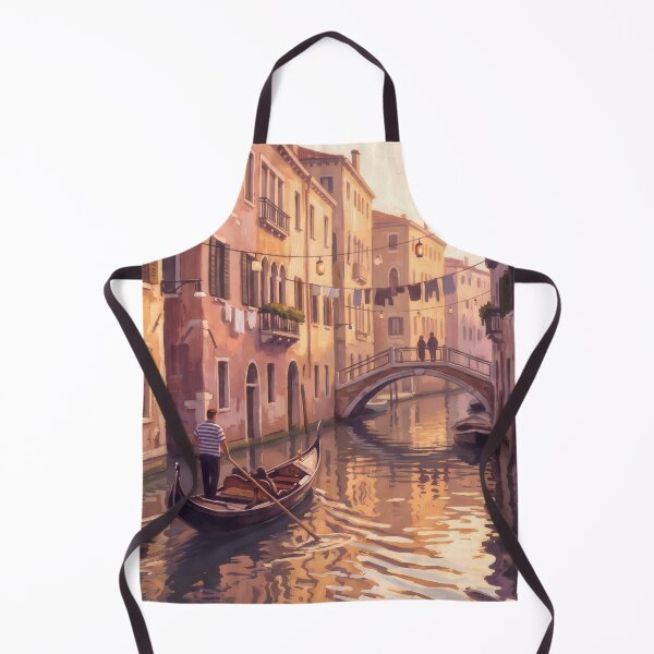 Item preview, Venice Canal at Golden Hour designed and sold by RedPeaStudio.