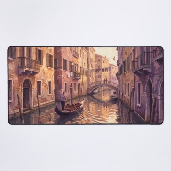 Item preview, Venice Canal at Golden Hour designed and sold by RedPeaStudio.