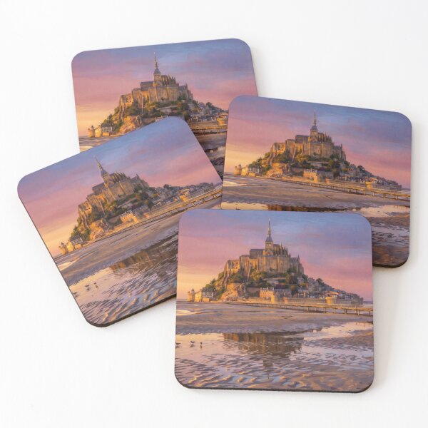 Item preview, Mont Saint-Michel at Low Tide designed and sold by RedPeaStudio.