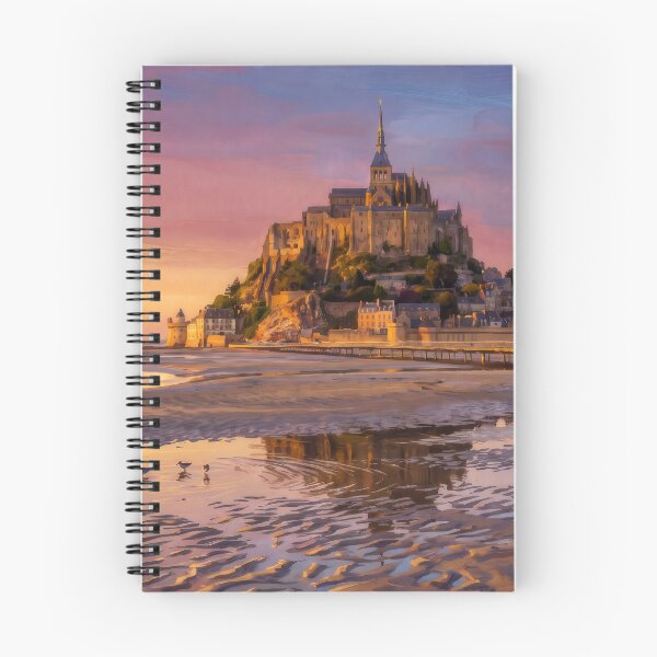 Artikelvorschau, Mont Saint-Michel bei Ebbe entworfen und verkauft von RedPeaStudio.
