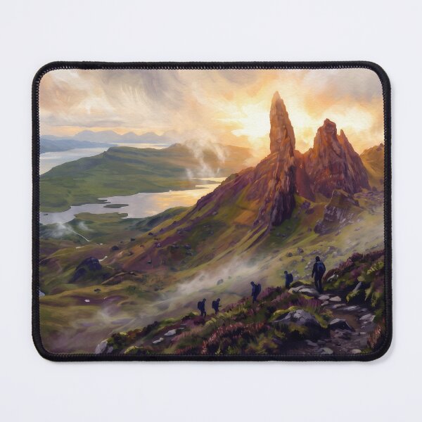 Item preview, The Old Man of Storr Isle of Skye designed and sold by RedPeaStudio.