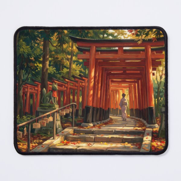 Item preview, Kyoto's Fushimi Inari Torii Gates designed and sold by RedPeaStudio.