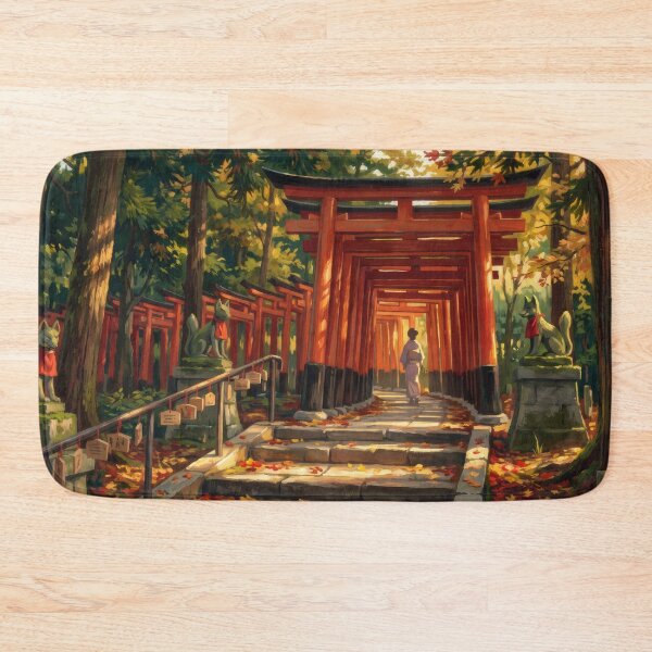 Item preview, Kyoto's Fushimi Inari Torii Gates designed and sold by RedPeaStudio.