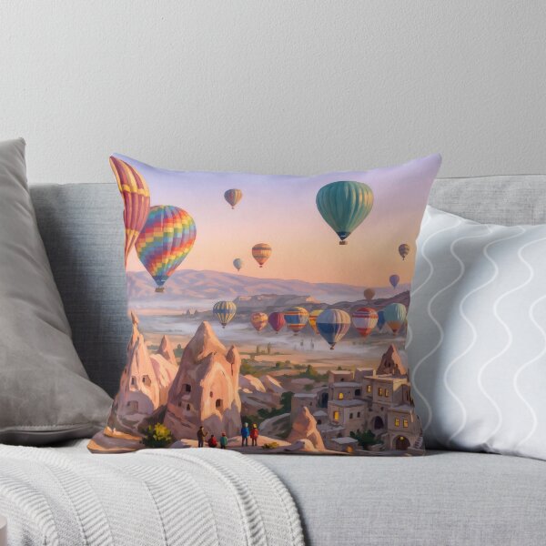 Item preview, Hot Air Balloons Over Cappadocia designed and sold by RedPeaStudio.