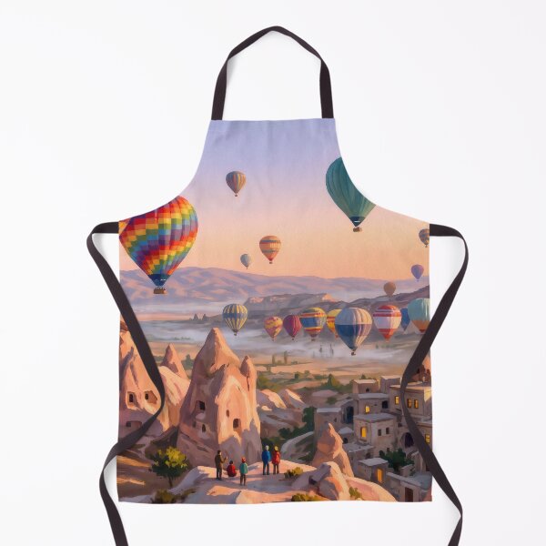 Item preview, Hot Air Balloons Over Cappadocia designed and sold by RedPeaStudio.