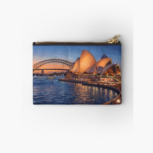 Item preview, Sydney Opera House at Blue Hour designed and sold by RedPeaStudio.