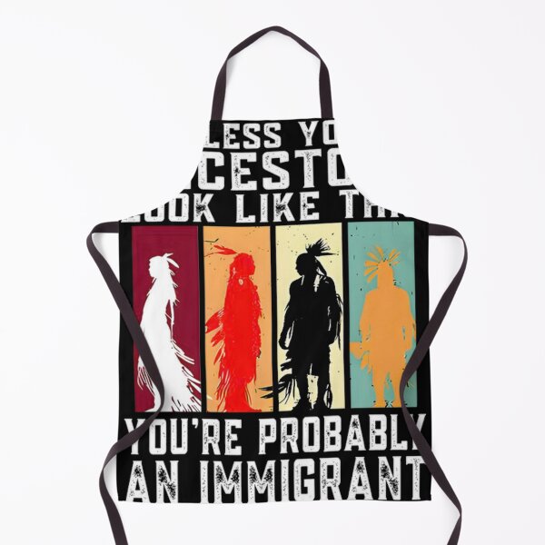 Item preview, Unless Your Ancestors Look Like This Native Americ designed and sold by Demakusan.
