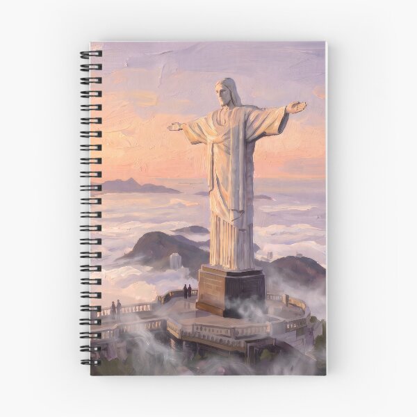Item preview, Christ the Redeemer Above the Clouds designed and sold by RedPeaStudio.