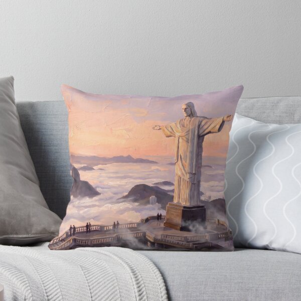 Item preview, Christ the Redeemer Above the Clouds designed and sold by RedPeaStudio.