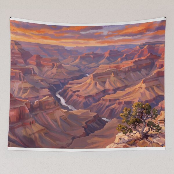 Item preview, Grand Canyon at Sunset designed and sold by RedPeaStudio.
