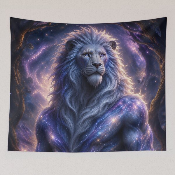 Item preview, Galactic Lion - Lyran Feline Guardian designed and sold by FriskyLemur.