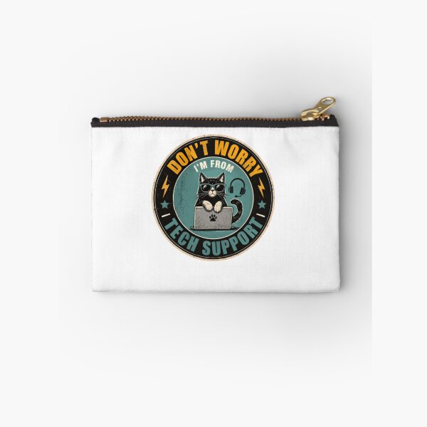 Item preview, Don't Worry I'm From Tech Support IT Professional Cat Lover Humor designed and sold by JonesFlora2025.