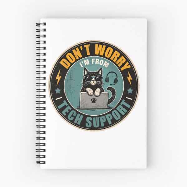 Item preview, Don't Worry I'm From Tech Support IT Professional Cat Lover Humor designed and sold by JonesFlora2025.