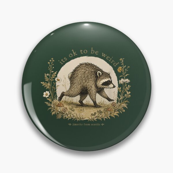 Item preview, Jimothy Raccoon Viral Seattle Short Spine Raccoon Internet Meme designed and sold by CosmicCherryArt.