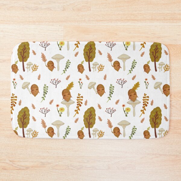 Item preview, Cozy Autumn Acorn Girl Cottagecore designed and sold by FaliushART.