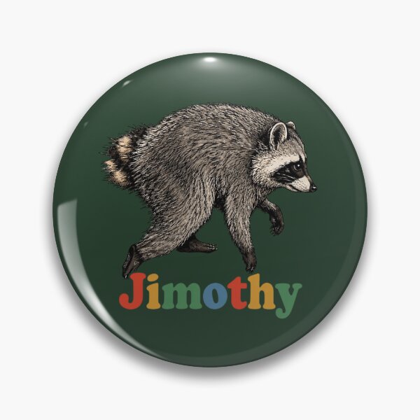 Item preview, Jimothy Viral Raccoon Funny Trash Panda Wildlife Retro Animal Lover designed and sold by CosmicCherryArt.