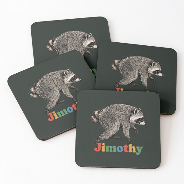 Item preview, Jimothy Viral Raccoon Funny Trash Panda Wildlife Retro Animal Lover designed and sold by CosmicCherryArt.