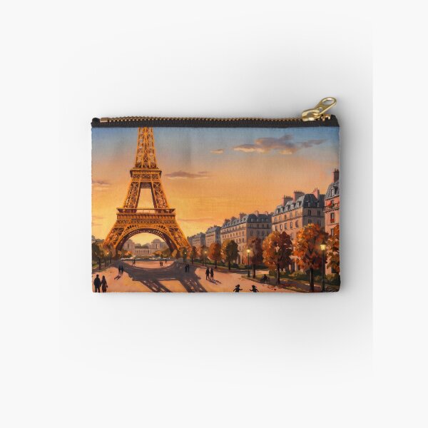 Item preview, Eiffel Tower at Golden Hour designed and sold by RedPeaStudio.