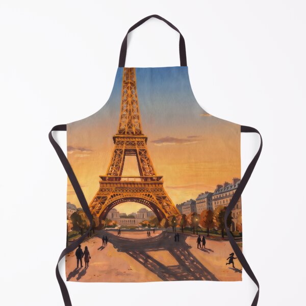 Item preview, Eiffel Tower at Golden Hour designed and sold by RedPeaStudio.