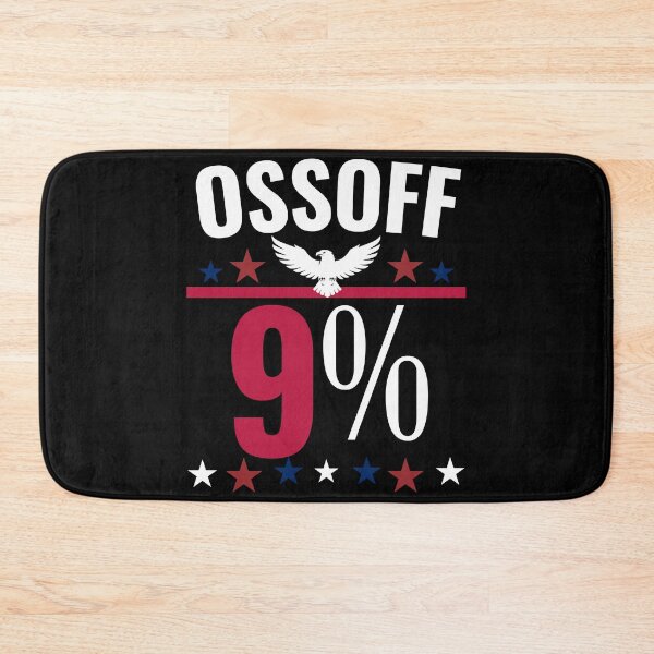 Item preview, Ossoff 9% Political Statement Graphic | Minimal Election Humor Design | Georgia Voters & Political Fans | T-Shirt designed and sold by Teetreasure2.