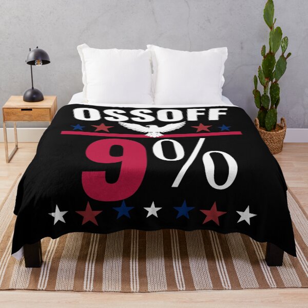 Item preview, Ossoff 9% Political Statement Graphic | Minimal Election Humor Design | Georgia Voters & Political Fans | T-Shirt designed and sold by Teetreasure2.