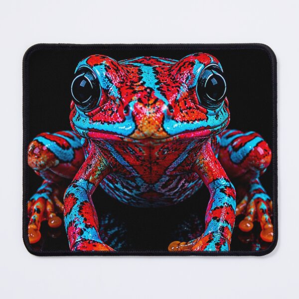 Item preview, Scarlet Shock Dart Frog designed and sold by Einkstudio.