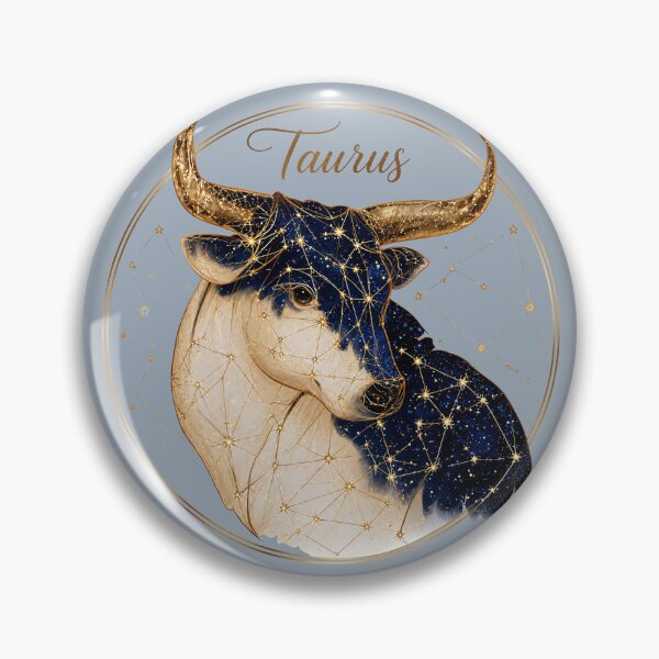Item preview, Taurus Celestial Zodiac Bull Astrology designed and sold by MythicMood.