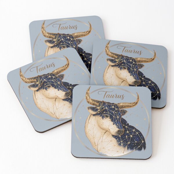 Item preview, Taurus Celestial Zodiac Bull Astrology designed and sold by MythicMood.