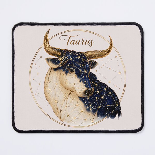 Item preview, Taurus Celestial Zodiac Bull Astrology designed and sold by MythicMood.