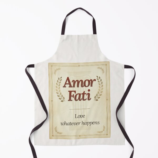 Item preview, Amor Fati - Elegant Script Stoic Quote - Roman Red Version designed and sold by Stoic Core.