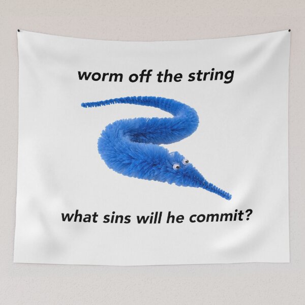 Item preview, worm off the string designed and sold by dariakustocr.