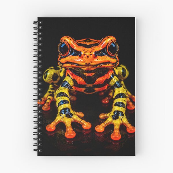 Item preview, Neon Tiger Dart Frog designed and sold by Einkstudio.