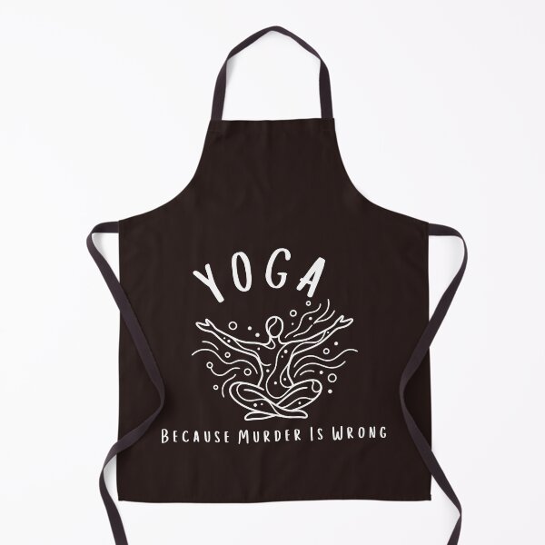 Item preview, Yoga Because Murder Is Wrong Shirt Meditation Shirt Yoga Instructor Shirt Yoga Mom Shirt Yoga Lover Gift Gift for Her designed and sold by faridman.