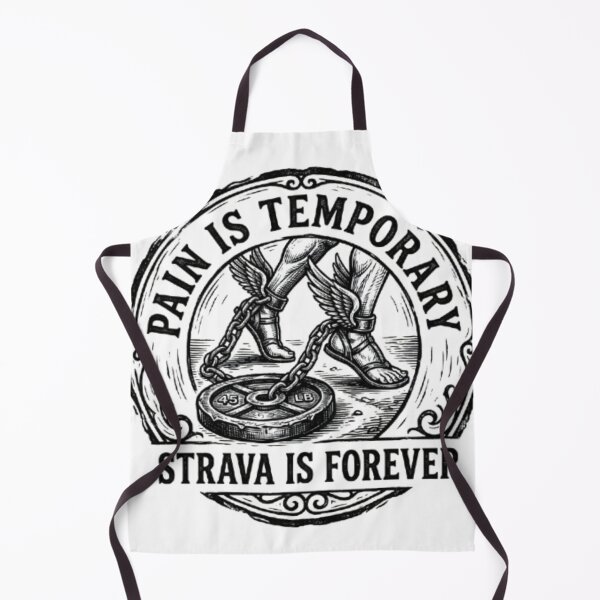 Item preview, Pain Is Temporary Strava Is Forever - Vintage Woodcut Runner designed and sold by OLLI_STORE.