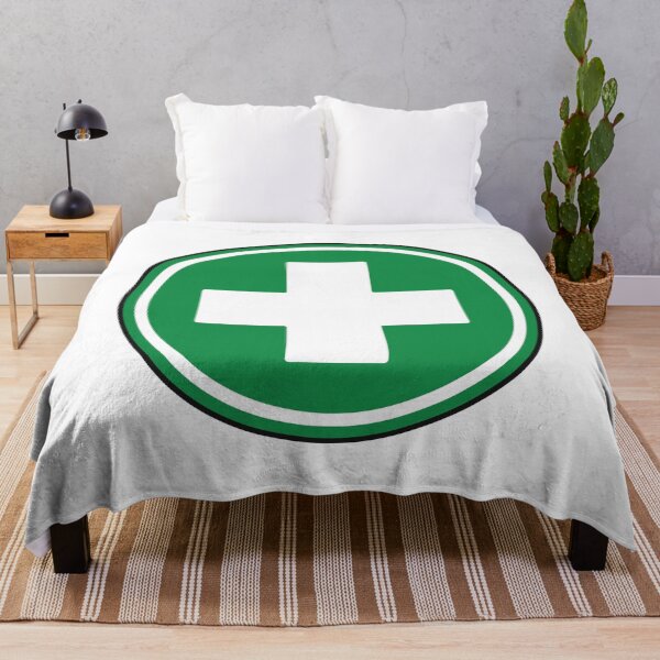 Item preview, Green First Aid Cross Medical Emergency Healthcare Symbol designed and sold by VectorForge Studio.