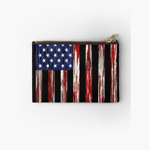 Item preview, Usa American Flag Distressed Design Tee designed and sold by Demakusan.