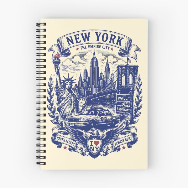 Item preview, New York The Empire City Vintage Tattoo designed and sold by 89shirts.